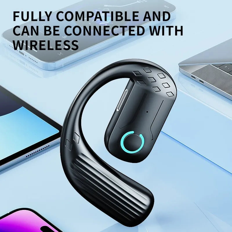 Bluetooth 5.4 Open Wireless Earphone 180° Rotation Adjustable Left