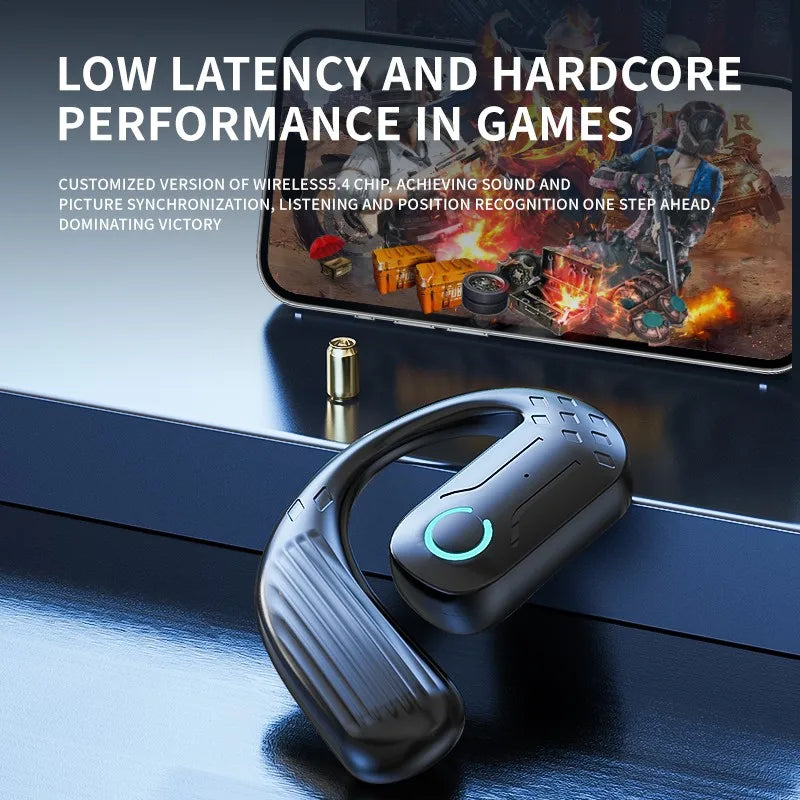 Bluetooth 5.4 Open Wireless Earphone 180° Rotation Adjustable Left