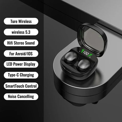 Mini 5.3 wireless bluetooth headset small earbuds sleep work sports