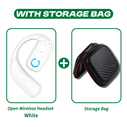 Bluetooth 5.4 Open Wireless Earphone 180° Rotation Adjustable Left
